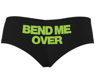 Bend Me Over - Black Boyshort