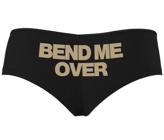 Bend Me Over - Black Boyshort
