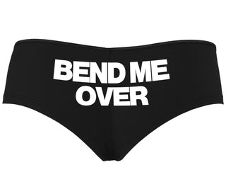Bend Me Over - Black Boyshort