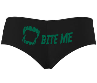 Bite Me - Black Boyshort