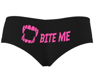 Bite Me - Black Boyshort