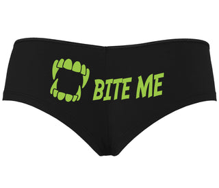 Bite Me - Black Boyshort