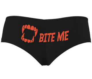 Bite Me - Black Boyshort