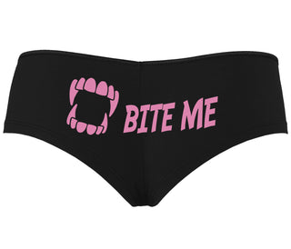 Bite Me - Black Boyshort