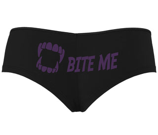 Bite Me - Black Boyshort