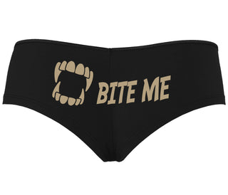 Bite Me - Black Boyshort
