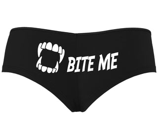 Bite Me - Black Boyshort
