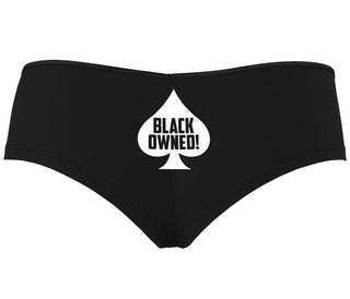 Black Owned - Queen of Spades - Black Boyshort