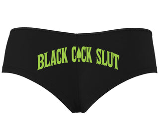 Black Cock Slut - Queen of Spades - Black Boyshort