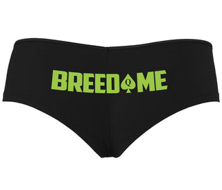 Breed Me - Queen of Spades - Black Boyshort