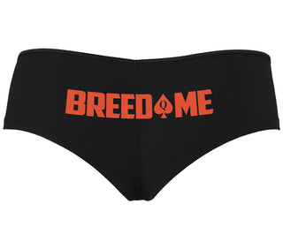 Breed Me - Queen of Spades - Black Boyshort