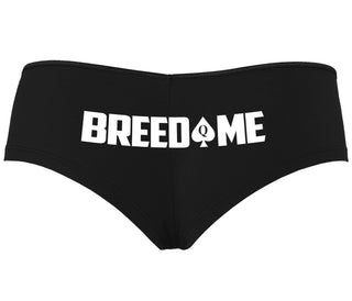 Breed Me - Queen of Spades - Black Boyshort