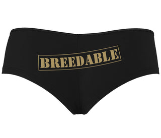 Breedable - Black Boyshort