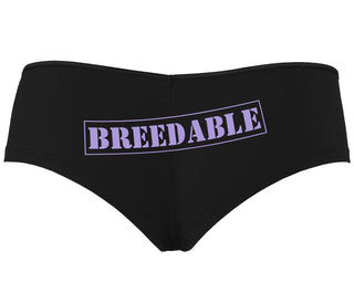 Breedable - Black Boyshort
