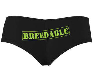 Breedable - Black Boyshort