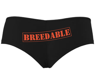 Breedable - Black Boyshort