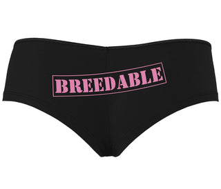 Breedable - Black Boyshort