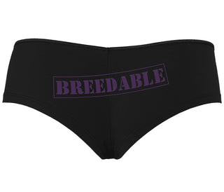 Breedable - Black Boyshort