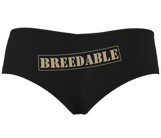 Breedable - Black Boyshort