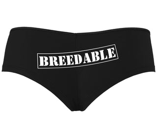 Breedable - Black Boyshort