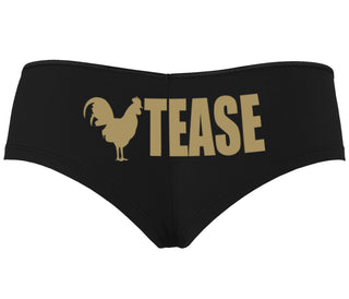 Cock Tease - Rooster - Black Boyshort