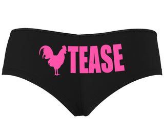 Cock Tease - Rooster - Black Boyshort