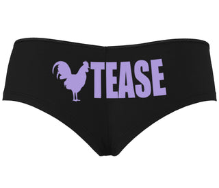 Cock Tease - Rooster - Black Boyshort