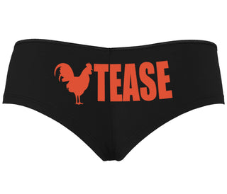 Cock Tease - Rooster - Black Boyshort