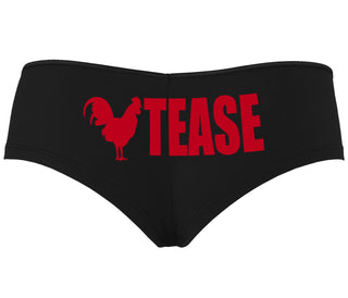 Cock Tease - Rooster - Black Boyshort