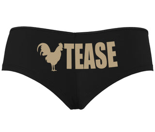 Cock Tease - Rooster - Black Boyshort