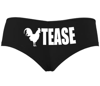 Cock Tease - Rooster - Black Boyshort