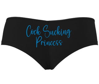 Cock Sucking Princess - Black Boyshort