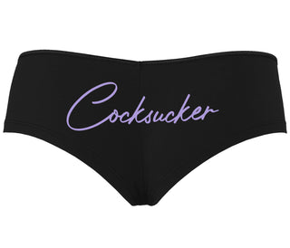 Cock Sucker - Black Boyshort