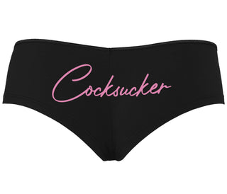 Cock Sucker - Black Boyshort