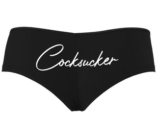 Cock Sucker - Black Boyshort