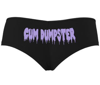 Cum Dumpster - Black Boyshort