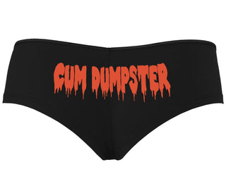 Cum Dumpster - Black Boyshort