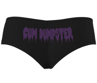 Cum Dumpster - Black Boyshort