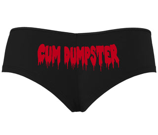Cum Dumpster - Black Boyshort