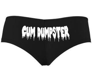 Cum Dumpster - Black Boyshort