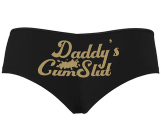 Daddy's Cumslut - Black Boyshort