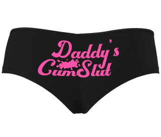 Daddy's Cumslut - Black Boyshort