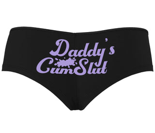 Daddy's Cumslut - Black Boyshort