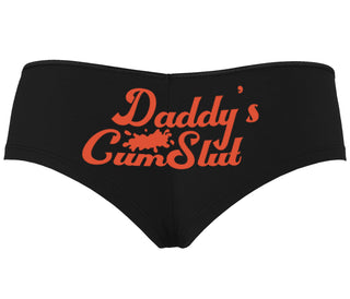 Daddy's Cumslut - Black Boyshort