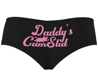 Daddy's Cumslut - Black Boyshort