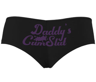 Daddy's Cumslut - Black Boyshort