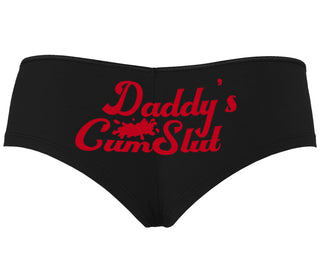 Daddy's Cumslut - Black Boyshort