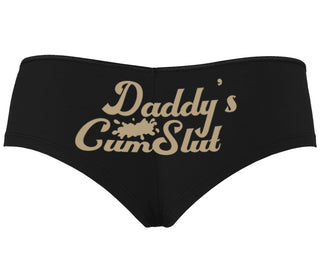 Daddy's Cumslut - Black Boyshort