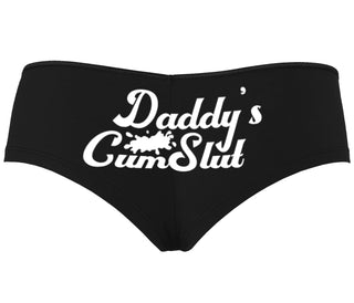 Daddy's Cumslut - Black Boyshort
