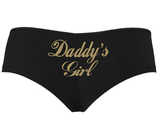 Daddy's Girl - Black Boyshort